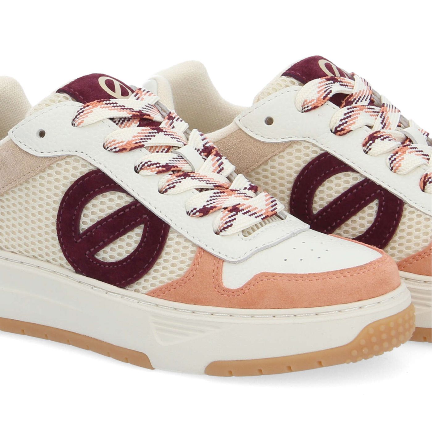 ALISON SNEAKER W - SDE/MESH/GRAIN - TERRACOTTA/BEIGE